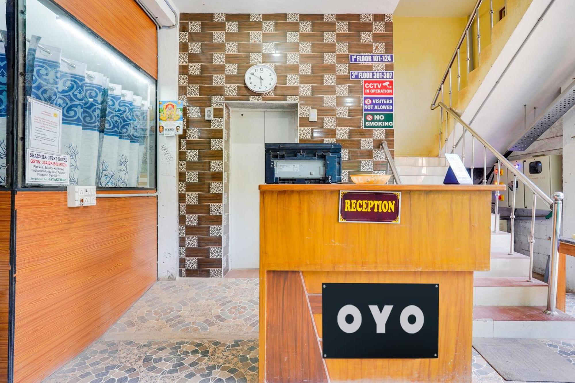 Super Hotel O Sharmila Guest House Kottakuppam Eksteriør bilde
